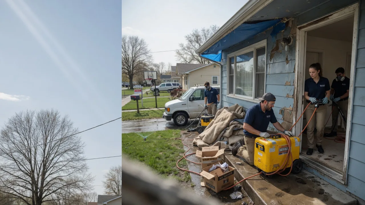 Basement Flood Cleanup in Liberty, NE near me